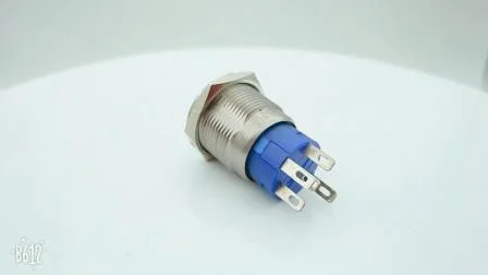 Interruptor de botón pulsador de interruptor táctil de potencia impermeable eléctrica de alta corriente (19/22/25 mm)
