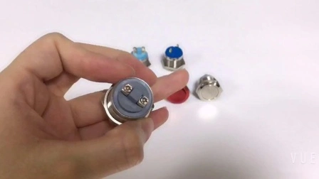 Precio de fábrica Panel grande 30 mm Momenatry Bell Símbolo LED 12V Interruptor de botón